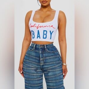 California Baby Baddie Tank